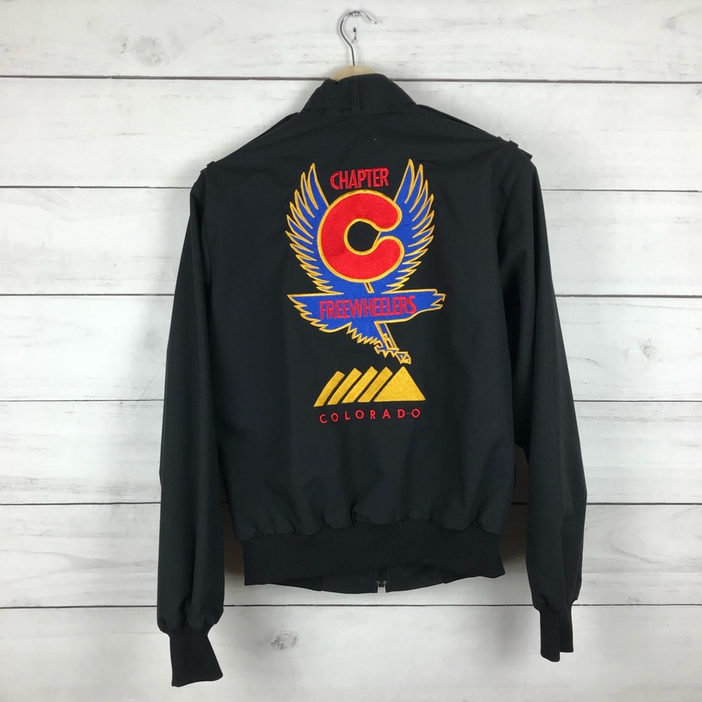 Vintage 1980s Chapter Freewheelers Colorado Jacket
